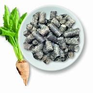 Dried beet pulp fibre