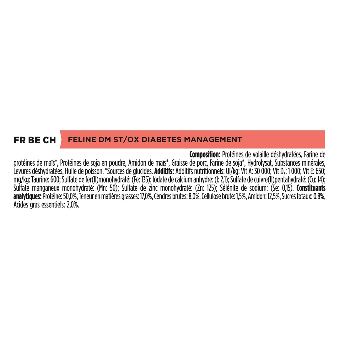 PRO PLAN VETERINARY DIETS DM Diabetes Management Dry Cat Food