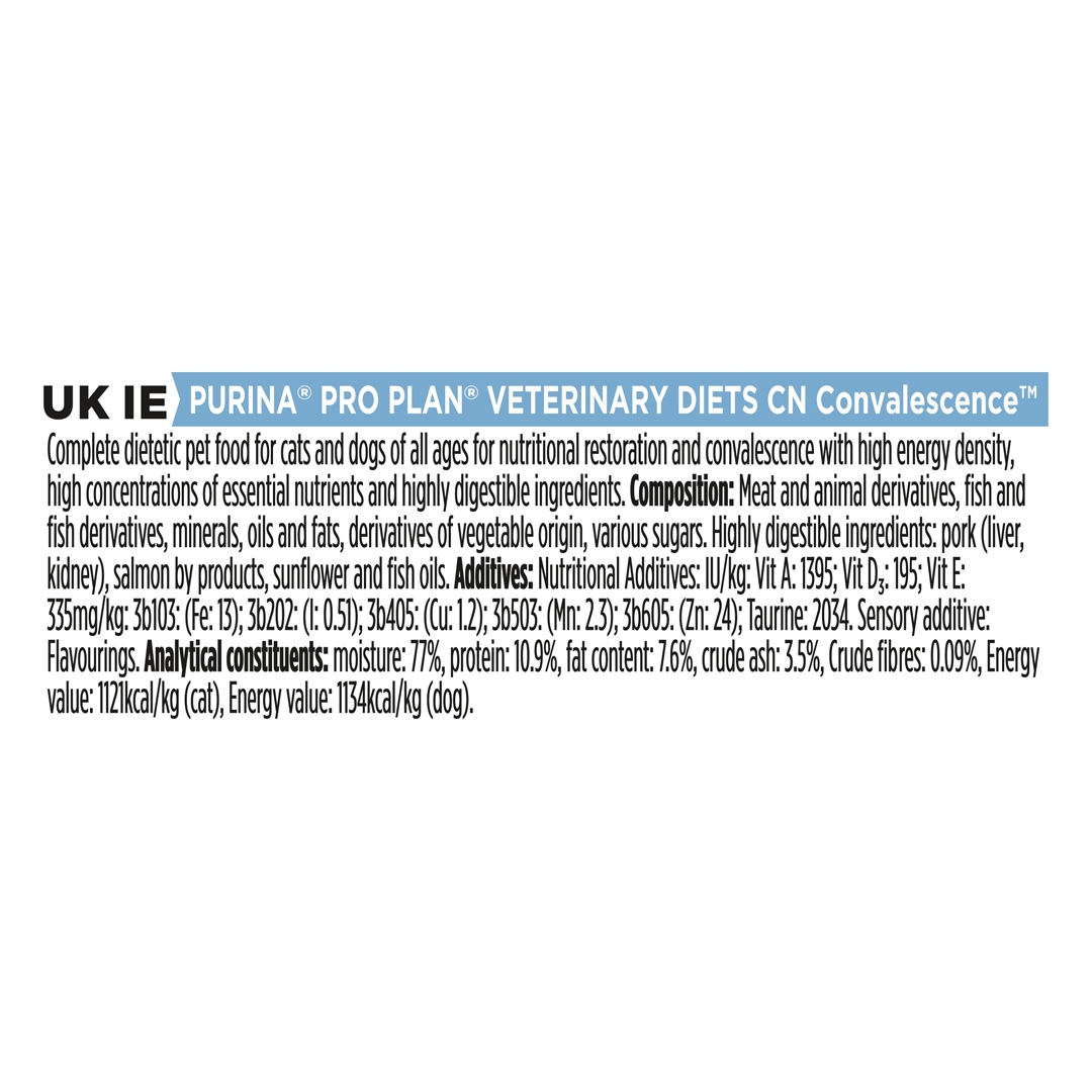 PPVD CN Convalescence Wet Dog Food Purina