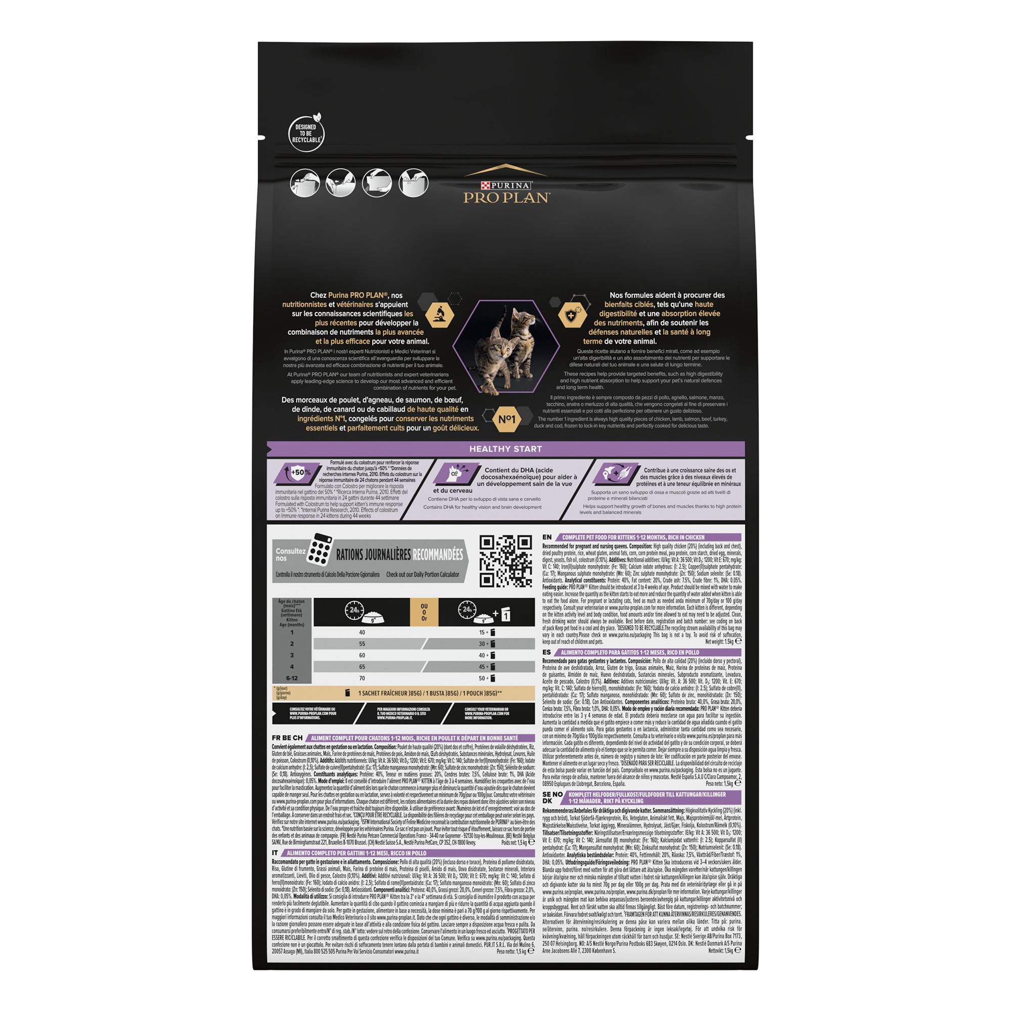 PRO PLAN Original With Optistart Kitten Food Purina