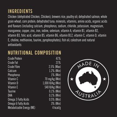 PRO PLAN® KITTEN, CHICKEN combines all essential nutrients including DHA, vitamins C and D with colostrum, in a high protein 