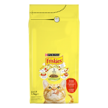 FRISKIES with Beef & Vegetables Dry Cat Food