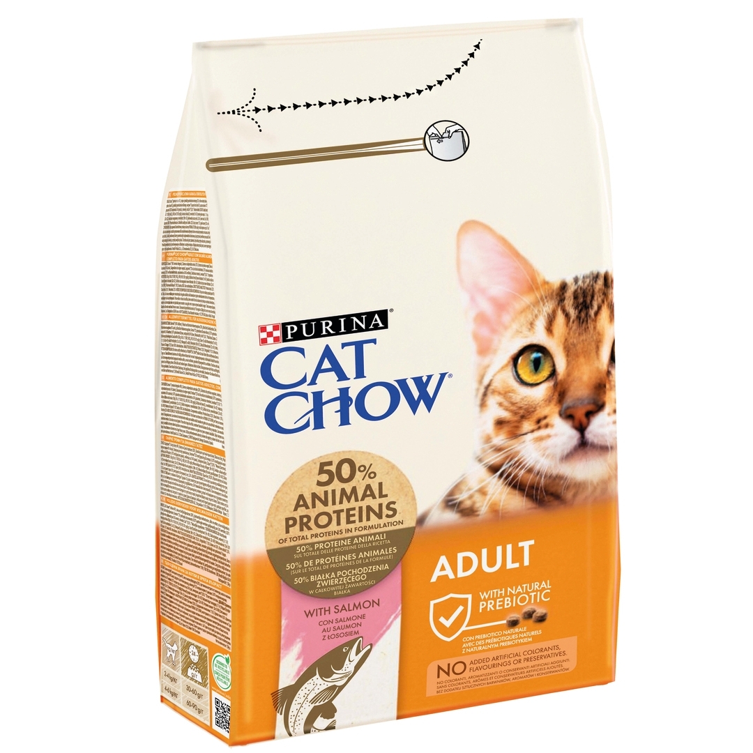 1644 Purina® CAT CHOW® Adult with Salmon Dry Cat Food