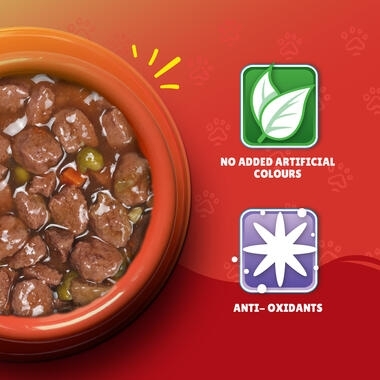 Friskies in Gravy with Lamb, Turkey and Vegetables