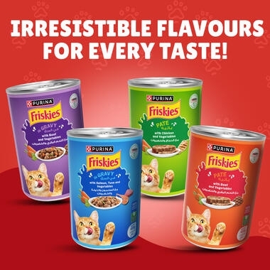 Friskies in Gravy with Lamb, Turkey and Vegetables