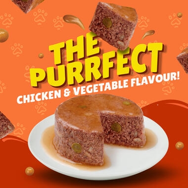 Friskies in Pate with Beef and Vegetables Wet Cat Food