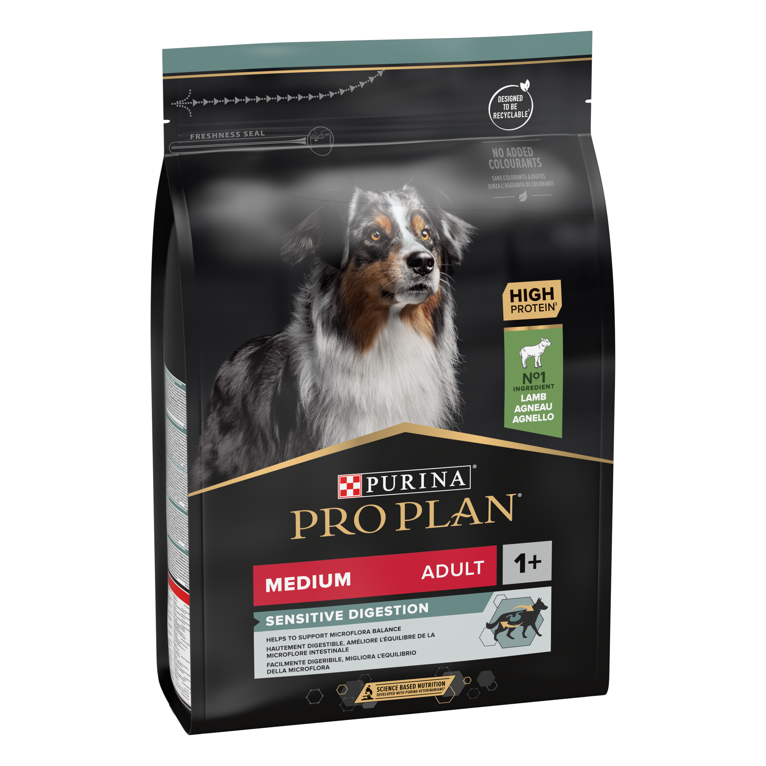 Pro Plan Sensitive Digestion Dry Dog Food - Lamb Formula (S/M Breeds)