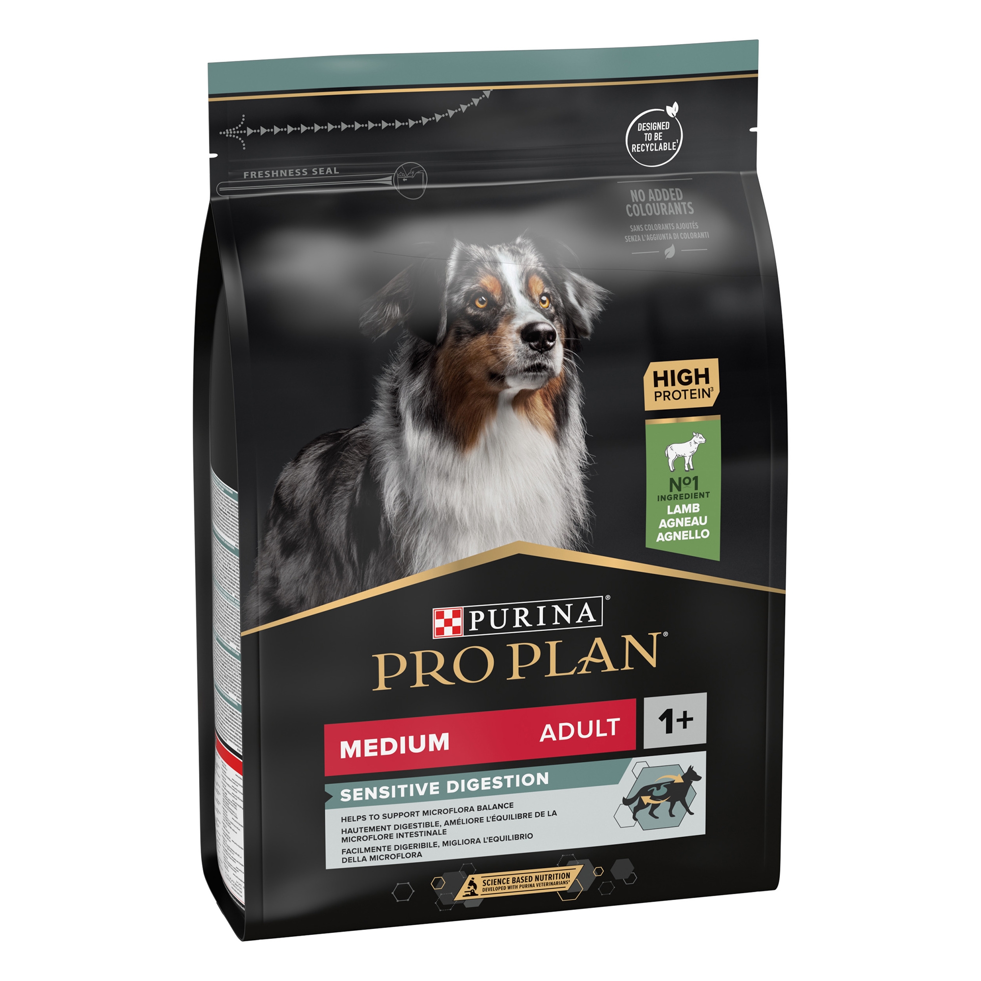 Pro Plan Sensitive Digestion Dry Dog Food - Lamb Formula (S/M Breeds)