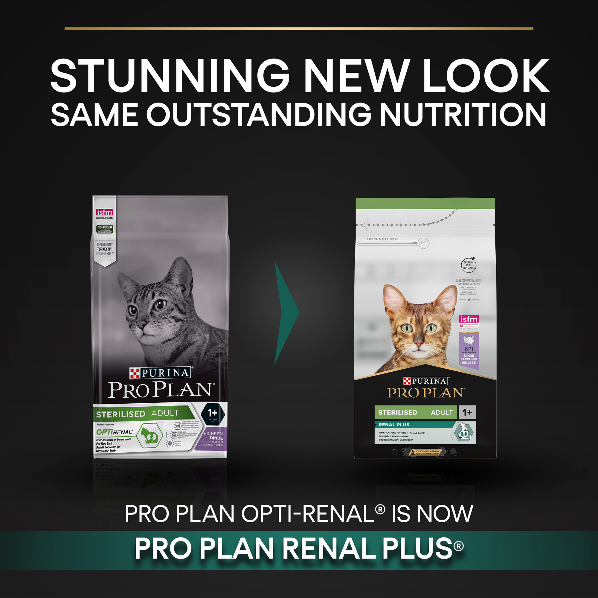 Purina Pro Plan Sterilised Adult Renal Plus Dry Cat Food with Turkey