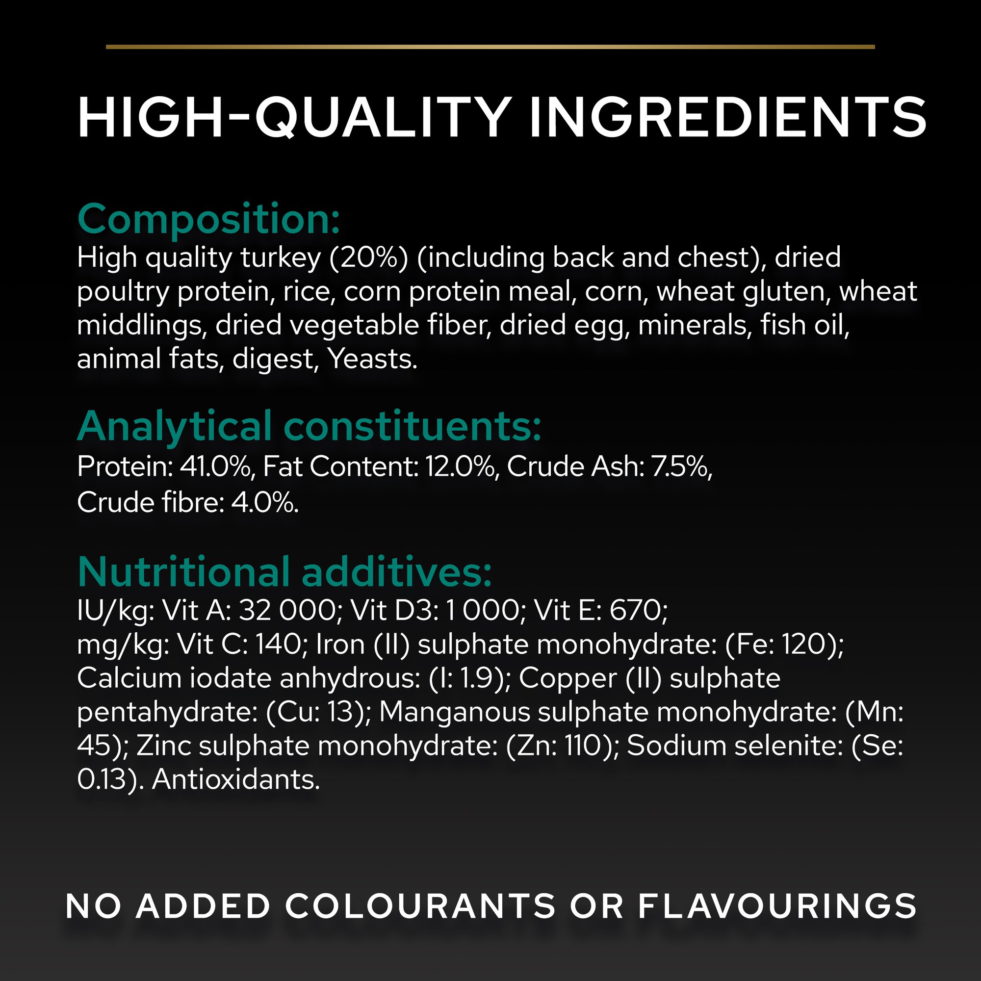 Purina Pro Plan Sterilised Adult Renal Plus Dry Cat Food with Turkey