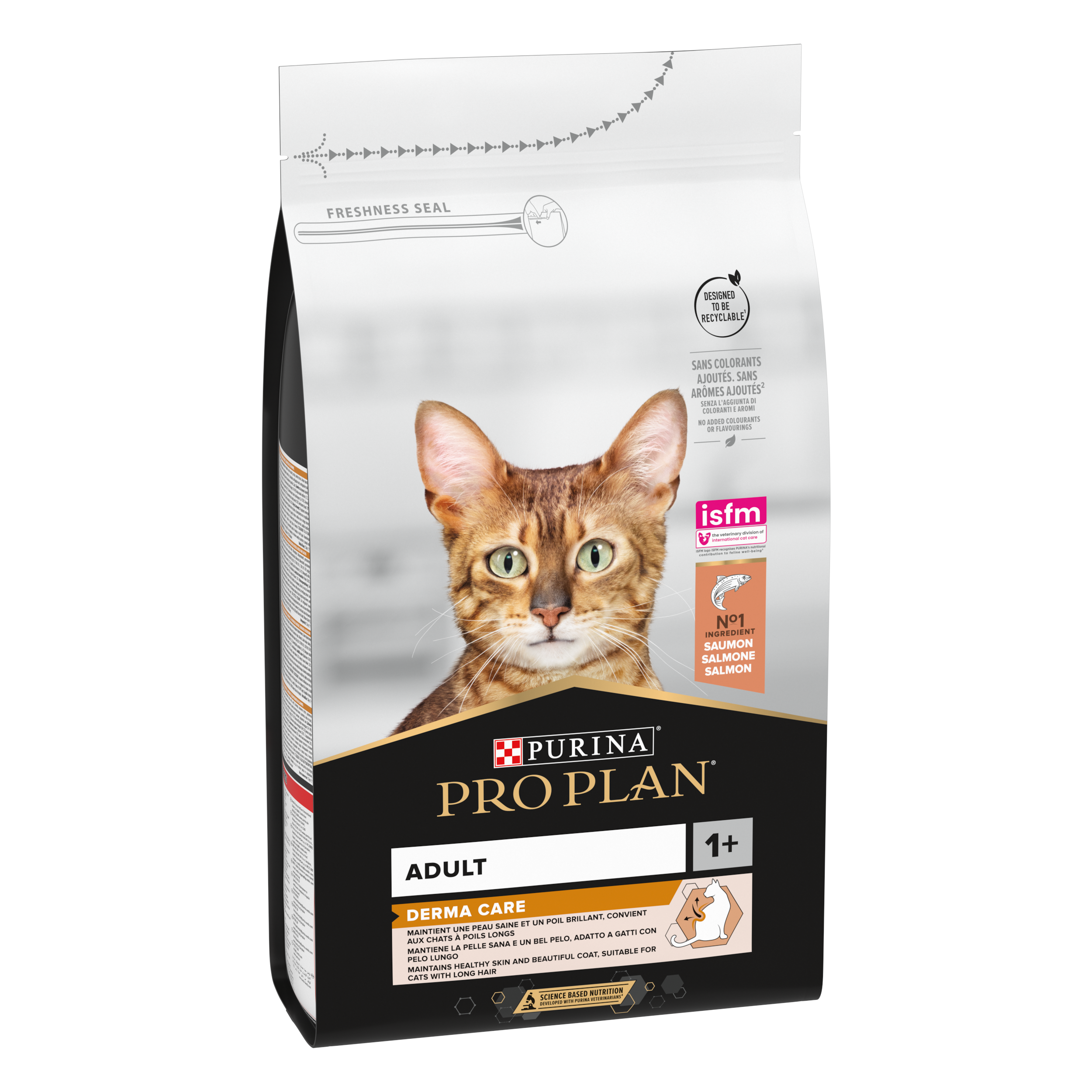 Purina Pro Plan Adult Derma Care, Dry Cat Food with Salmon
