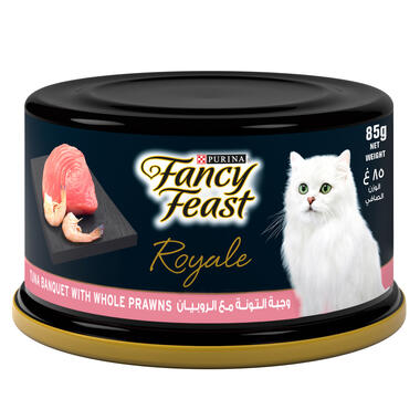 Fancy Feast Royale Tuna Banquet Prawns Royale Tuna Banquet Prawns