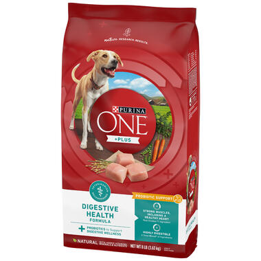 Purina ONE® +Plus Digestive Health Formula, 8 LB (3.63 kg)