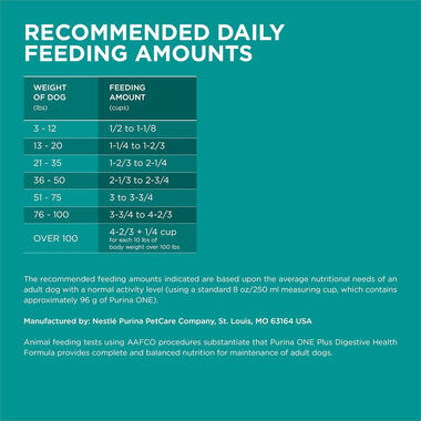 Purina ONE® +Plus Digestive Health Formula, 8 LB (3.63 kg)