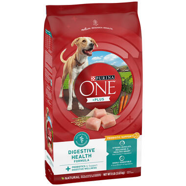 Purina ONE® +Plus Digestive Health Formula, 8 LB (3.63 kg)