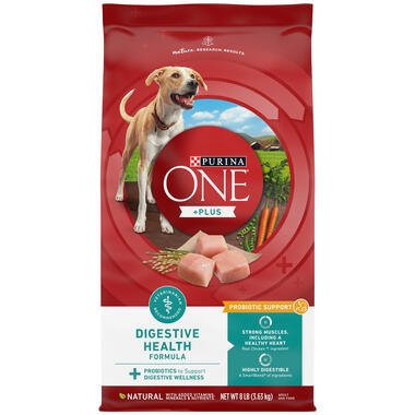 Purina ONE® +Plus Digestive Health Formula, 8 LB (3.63 kg)