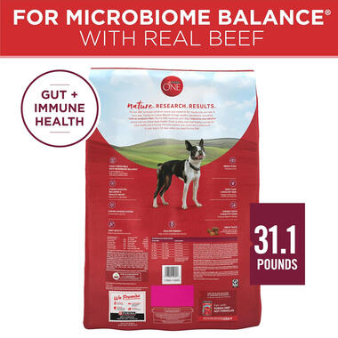 Purina ONE® Small Bites Beef & Rice Formula, 4 LB (1.81 kg)