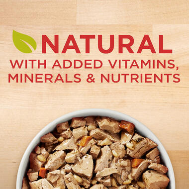 Purina ONE® Classic Ground Chicken & Brown Rice Entrée,0.8 LB  (368 g)