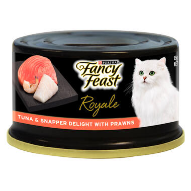 Fancy Feast Royale Tuna & Snapper Delight with Prawn Wet Cat Food 85g