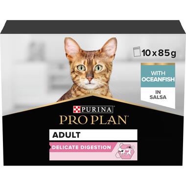 Purina Pro Plan Delicate Wet Cat Food, Oceanfish in Gravy
