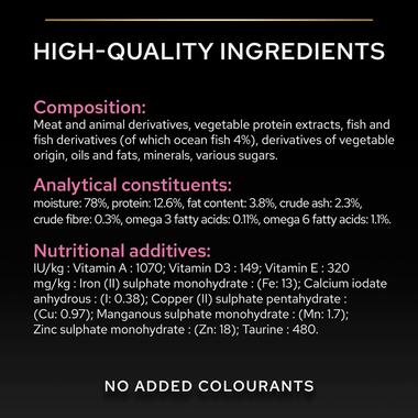 Purina Pro Plan Delicate Wet Cat Food, Oceanfish in Gravy