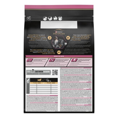 Purina Pro Plan Sensitive Skin Medium Adult, Dry Dog food with Salmon, 14 kg