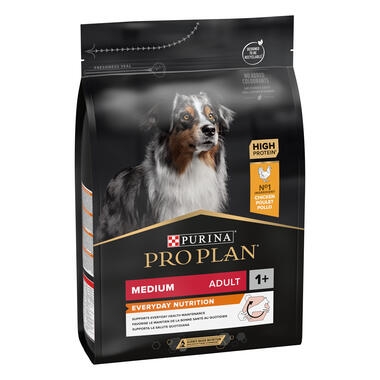 Purina Pro Plan Everyday Nutrition Medium Adult, Dry Dog food with Chicken