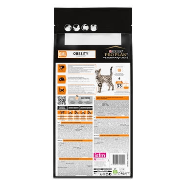 Pro Plan Veterinary Diets OM Obesity Management Dry Cat Food
