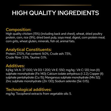 Purina Pro Plan Performance Adult All Size Dry Dog food with Chicken