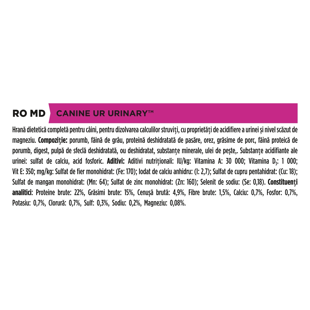 13101 PRO PLAN® VETERINARY DIETS UR Urinary Dry Dog Food