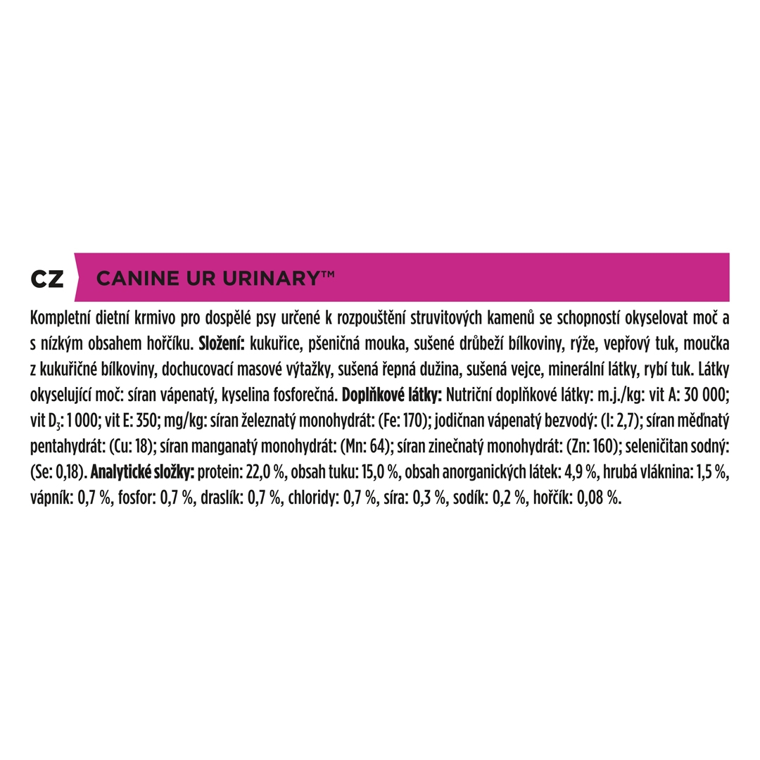 13101 PRO PLAN® VETERINARY DIETS UR Urinary Dry Dog Food