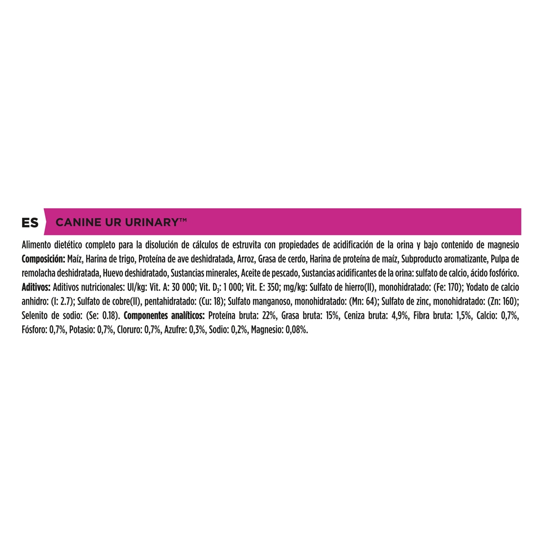 13101 PRO PLAN® VETERINARY DIETS UR Urinary Dry Dog Food