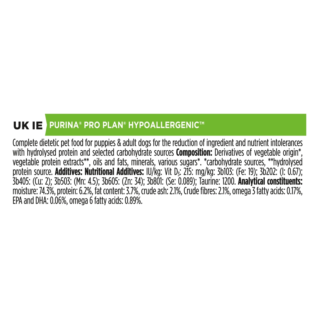 20005 PRO PLAN® VETERINARY DIETS HA Hypoallergenic Wet Dog Food