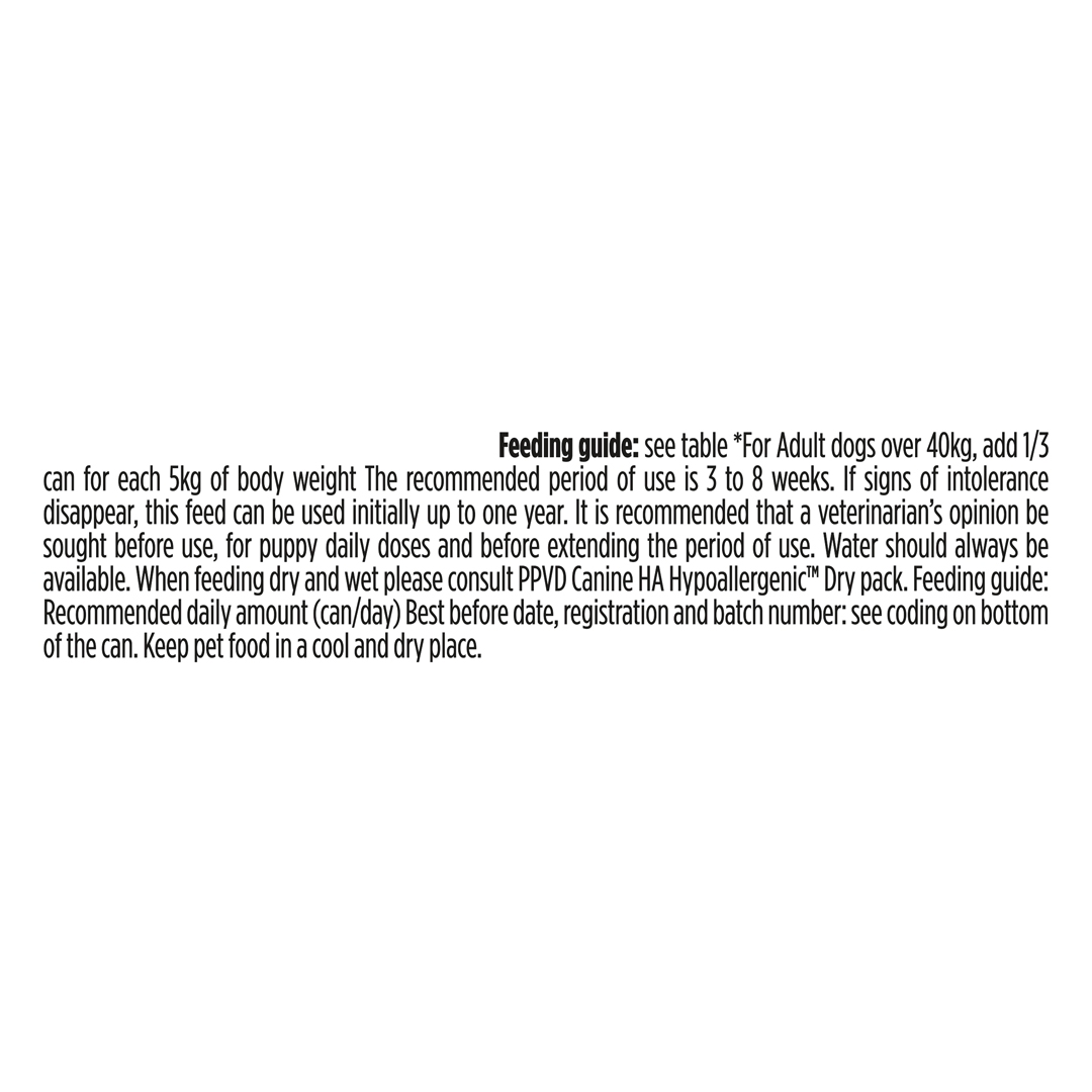 20005 PRO PLAN® VETERINARY DIETS HA Hypoallergenic Wet Dog Food