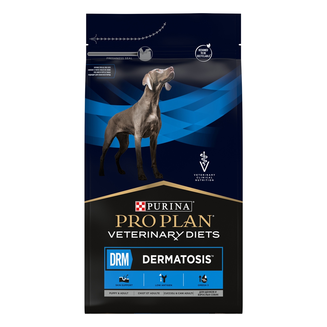 13097 PRO PLAN® VETERINARY DIETS DRM Dermatosis Dry Dog Food