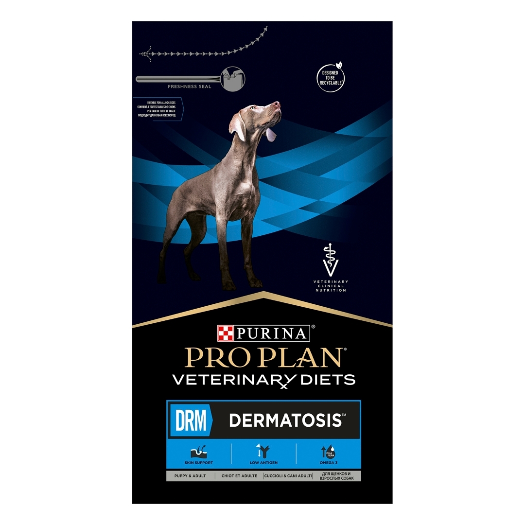 13097 PRO PLAN® VETERINARY DIETS DRM Dermatosis Dry Dog Food