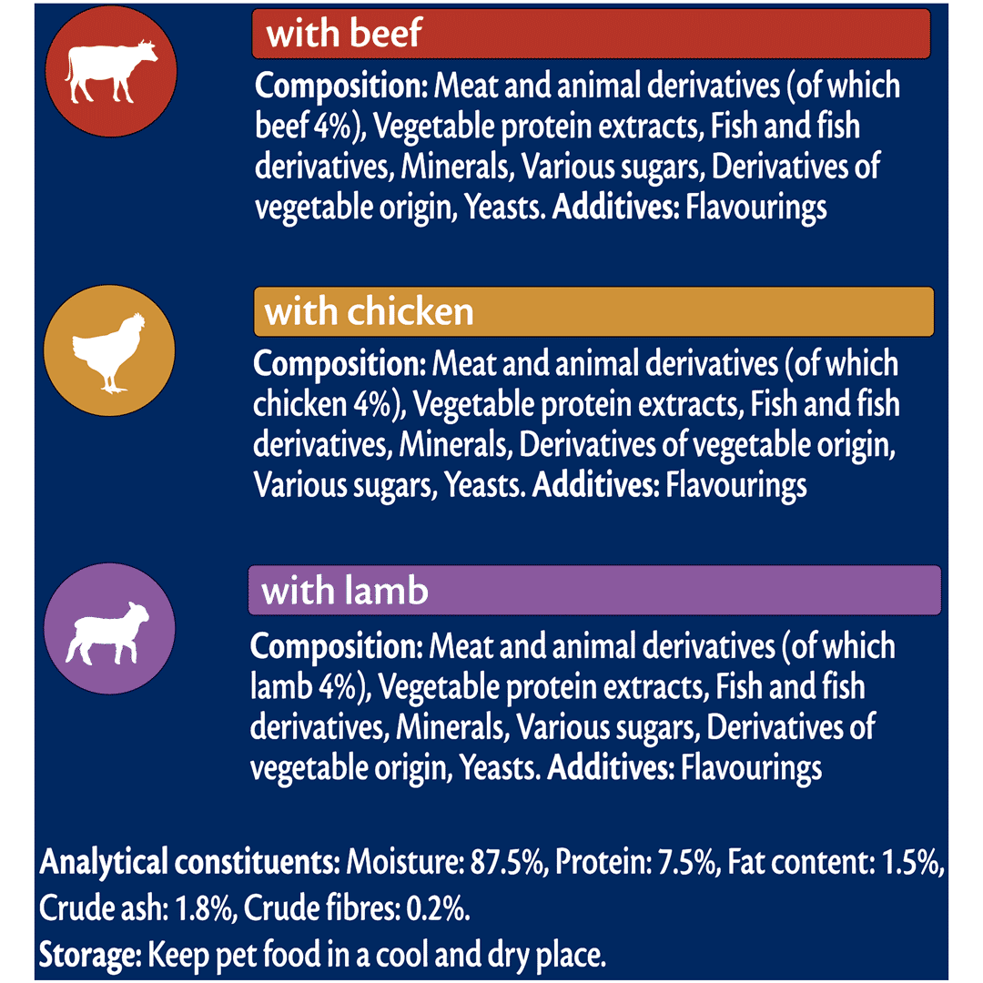 122581 FELIX® Soup Farm Selection Wet Cat Food
