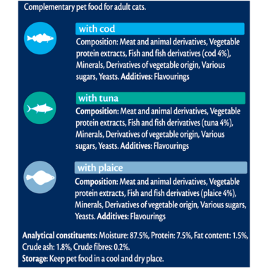FELIX Soup Fish Selection Wet Cat Food