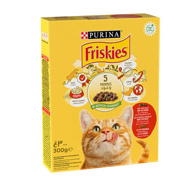 Friskies Beef and Chicken Dry Cat Food