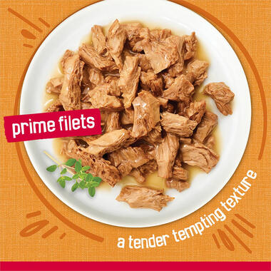 Friskies Prime Filets With Chicken in Gravy Adult Wet Cat Food