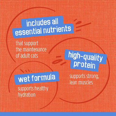 Friskies Shreds Chicken & Salmon Dinner in Gravy Adult Wet Cat Food