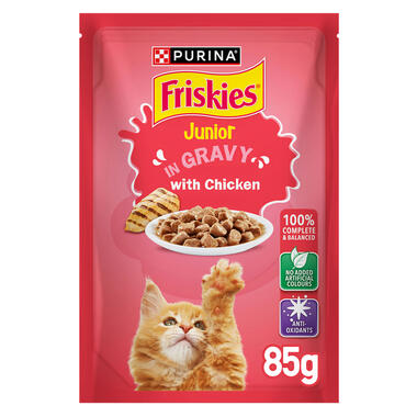 Friskies Junior With Chicken In Gravy