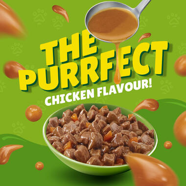Friskies With Chicken In Gravy