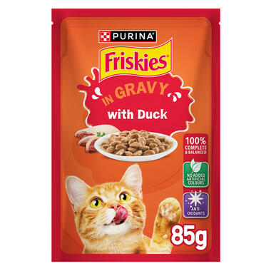 Friskies With Duck In Gravy
