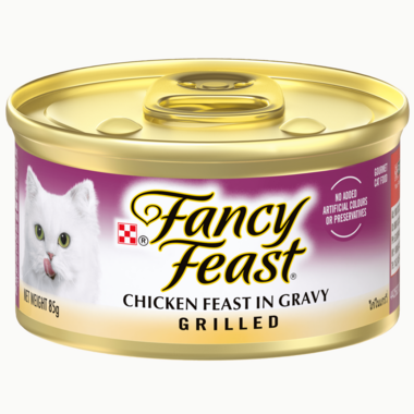 Fancy Feast Grilled Chicken Feast in Gravy Gourmet Cat Food 85g