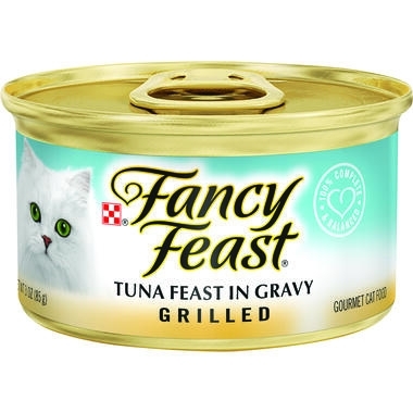 Fancy Feast Grilled Tuna Gourmet Wet Cat Food in Gravy