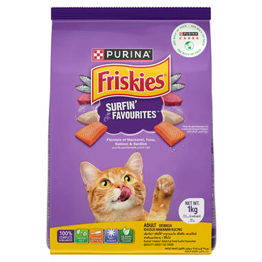 Friskies Surfin' & Turfin' Favorites Adult Dry Cat Food