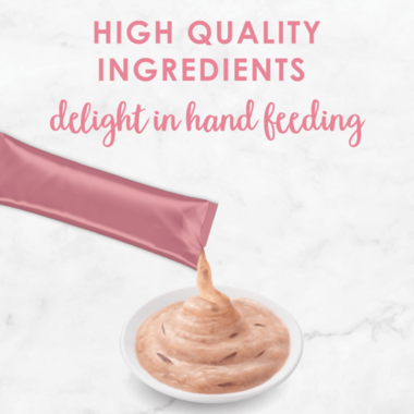 Fancy Feast Adult Puree Kiss Tuna Flakes Wet Cat Treats