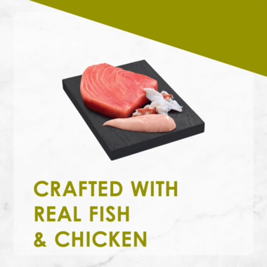 FANCY FEAST Adult Royale Seafood & Chicken Medley Glazed in Tuna Jus Wet Cat Food 85g