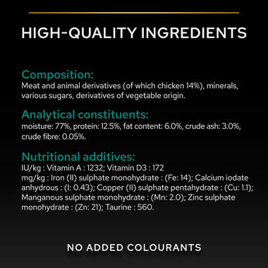 Purina Pro Plan Adult Maintenance, Wet Cat Food, Terrine rich in Chicken